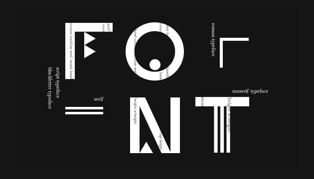 腾讯精品文!给新手的英文字体懒人运用指导手册