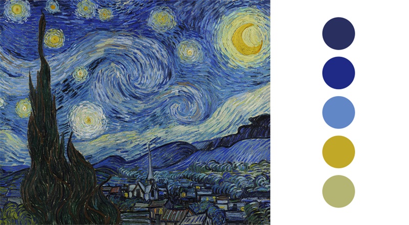 超实用!手把手教你从大师的作品中借鉴配色灵感