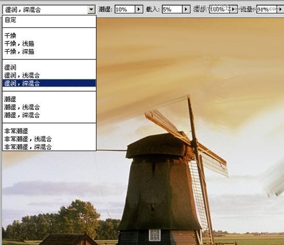 使用混合器画笔轻松圆你画家梦03.jpg Photoshop使用画笔工具将图片转为水粉画,PS新利用 18luck
,16xx8.com新利用 18luck
网