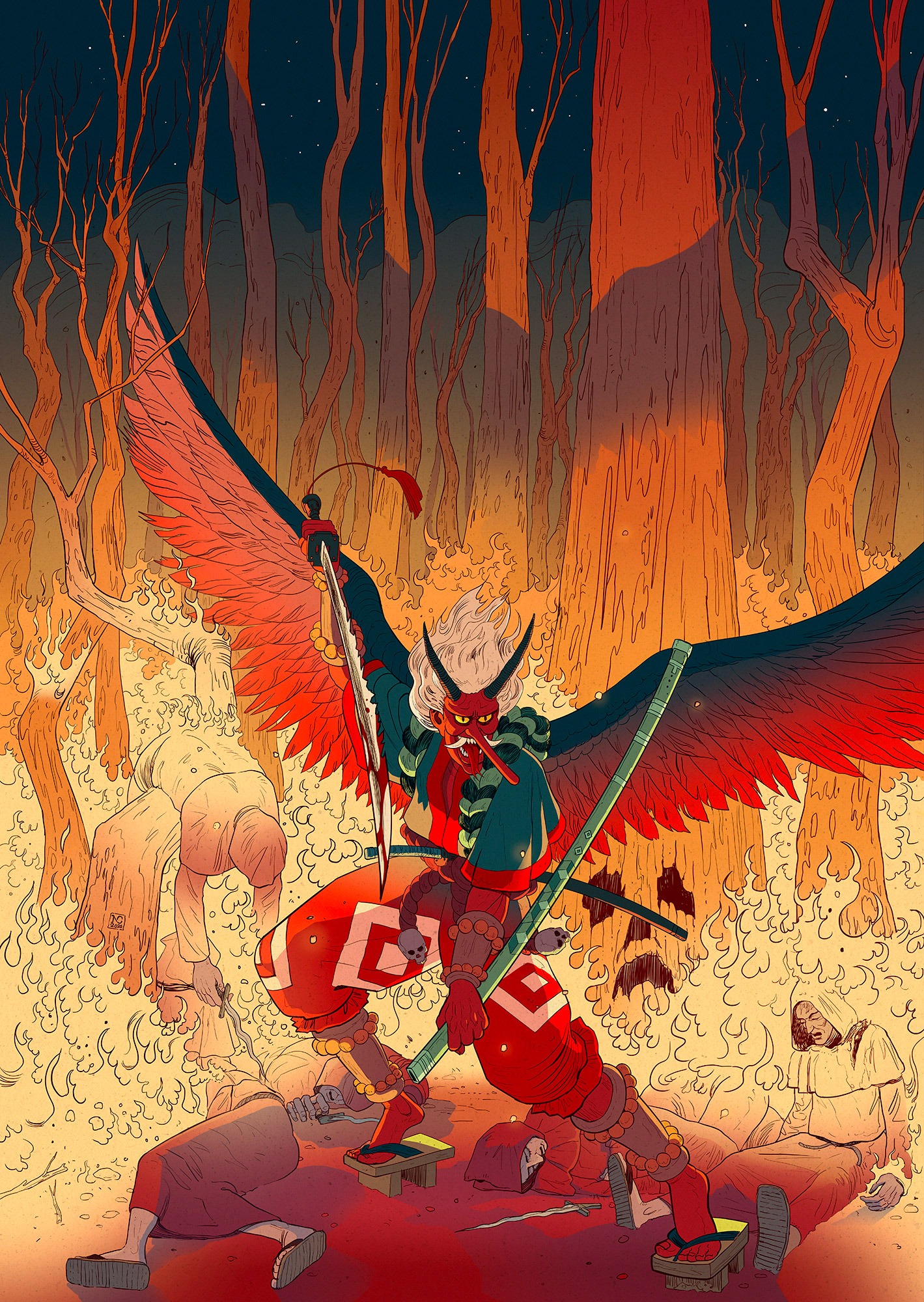 阿根廷<a href=http://m.biwataku.com/sheji/chahua/ target=_blank class=infotextkey>插画</a>家Nicolas Castell日式风格<a href=http://m.biwataku.com/sheji/chahua/ target=_blank class=infotextkey>插画</a><a href=http://m.biwataku.com/ target=_blank class=infotextkey>18luck新利全站
</a>作品欣赏