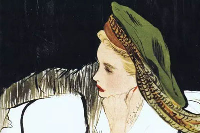 Dior �������ò廭ʦRen�� Gruau����һ���߹��ճ�Ů�˵�����  