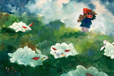 �����廭ʦ Zoe Persico ͯȤ�廭����