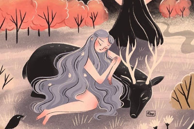 �廭ʦ rachel_winkle ​��ɭϵ��Ů�廭18luck����ȫվ