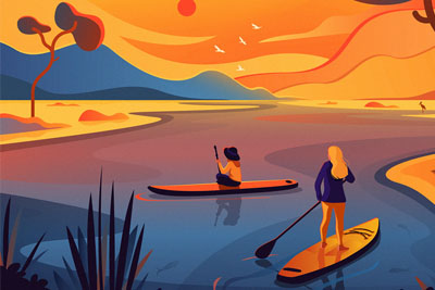 �����廭ʦPatryk Wojciechowicz�羰��ͼ 