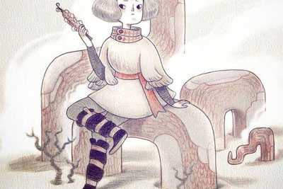 ���ô�廭ʦ Jo Rioux ��Χ�м�ǿ�Ļ滭��Ʒ