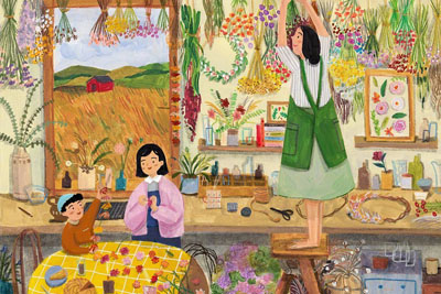 �廭ʦ Ginnie Hsu �廭��Ʒ