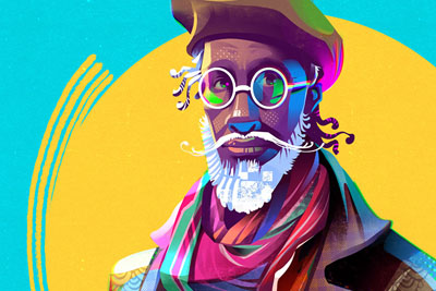 ӡ�Ȳ廭ʦSamji illustrator�����ӡ�ϵ�в廭 