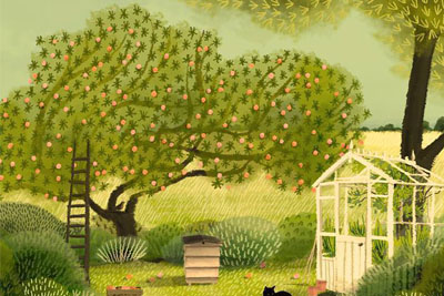Ӣ�����廭ʦ Jane Newland ͯ��ɭ����Ʒ