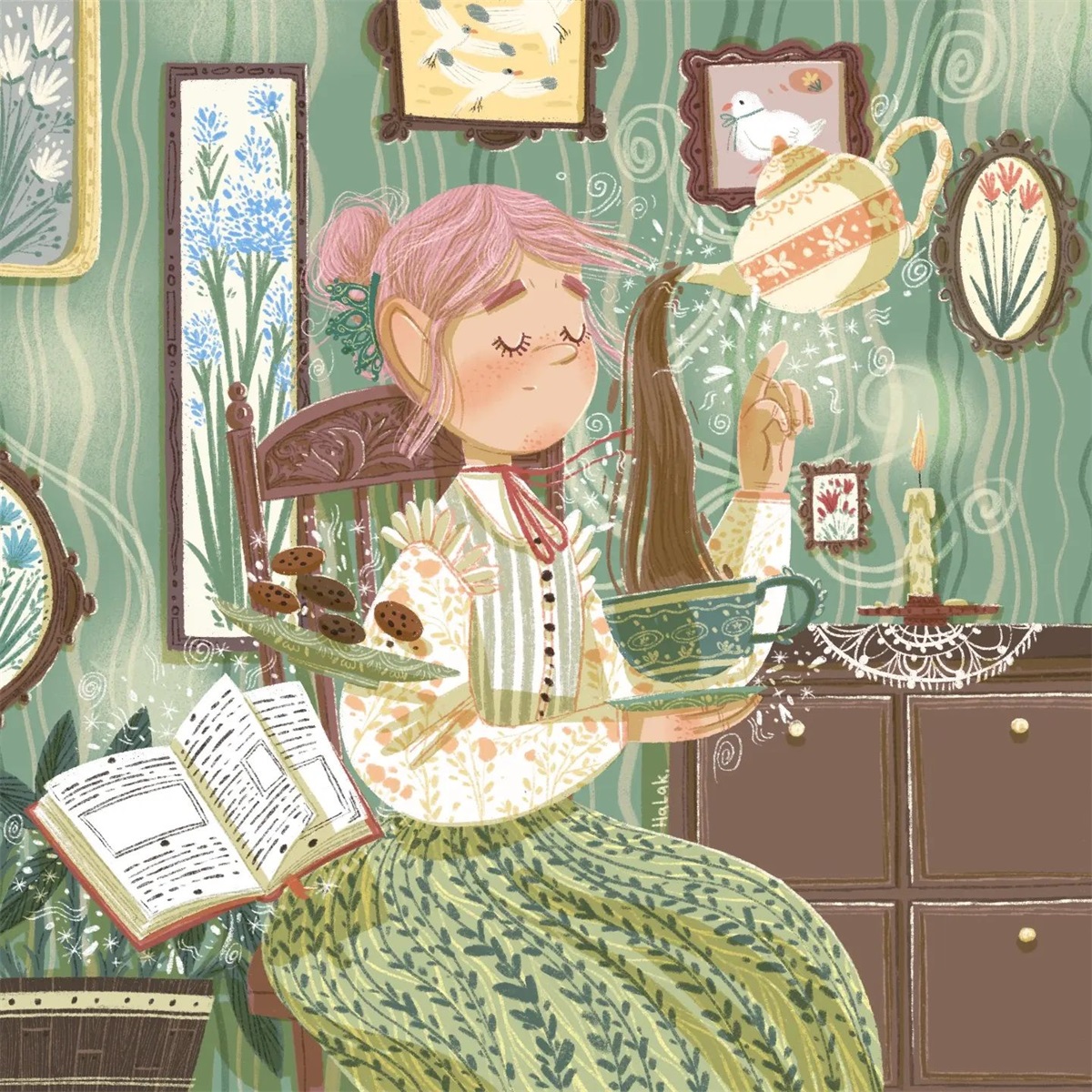 �����ɰ���16�Ŷ�ͯ<a href=http://m.biwataku.com/sheji/chahua/ target=_blank class=infotextkey>�廭</a>������Ʒ����