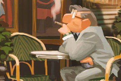 �廭ʦBosmat Agayoff�廭��Ʒ