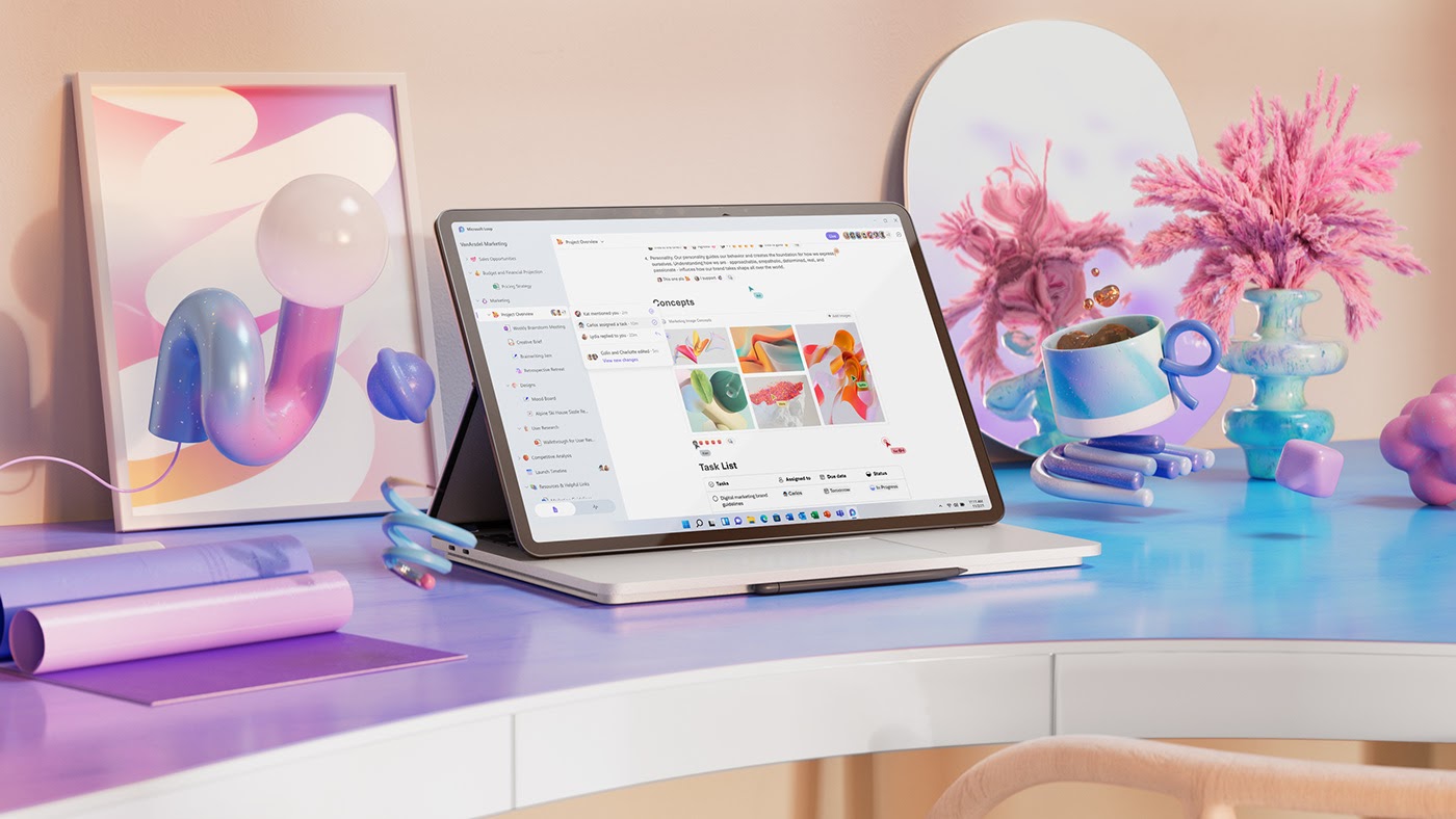 视频 | 微软Microsoft Loop UX界面视觉