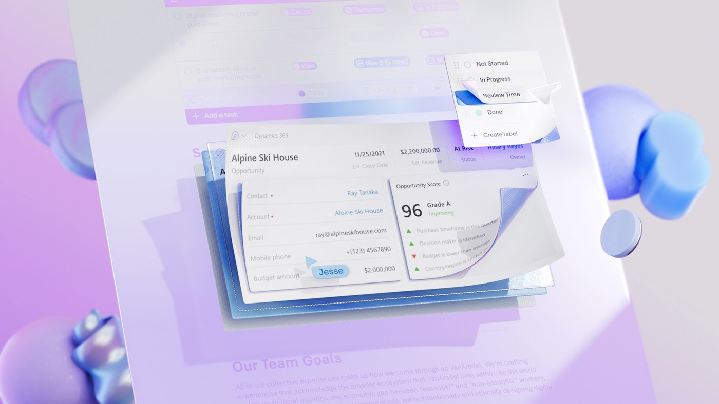 视频 | 微软Microsoft Loop UX界面视觉